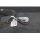 Handmade Certified Authentic Navajo .925 Sterling Silver Natural Turquoise Native American Necklace 390738752189
