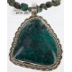 Handmade Certified Authentic Navajo .925 Sterling Silver Natural Turquoise Native American Necklace 390751538897