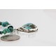 Handmade Certified Authentic Navajo .925 Sterling Silver Natural Turquoise Native American Necklace 390754008677