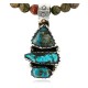 Handmade Certified Authentic Navajo .925 Sterling Silver Natural Turquoise Native American Necklace 390759905526