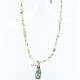 Handmade Certified Authentic Navajo .925 Sterling Silver Natural Turquoise Native American Necklace 390762385761