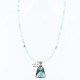 Handmade Certified Authentic Navajo .925 Sterling Silver Natural Turquoise Native American Necklace 390764506327