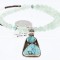 Handmade Certified Authentic Navajo .925 Sterling Silver Natural Turquoise Native American Necklace 390764506327 Handmade Certified Authentic Navajo .925 Sterling Silver Natural Turquoise Native American Necklace 390764506327