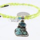 Handmade Certified Authentic Navajo .925 Sterling Silver Natural Turquoise Native American Necklace 390764571884