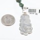 Handmade Certified Authentic Navajo .925 Sterling Silver Natural Turquoise Native American Necklace 390766020857