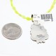 Handmade Certified Authentic Navajo .925 Sterling Silver Natural Turquoise Native American Necklace 390766106941