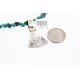 Handmade Certified Authentic Navajo .925 Sterling Silver Natural Turquoise Native American Necklace 390777345694