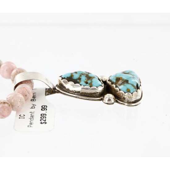 Handmade Certified Authentic Navajo .925 Sterling Silver Natural Turquoise Native American Necklace 390829144875 Handmade Certified Authentic Navajo .925 Sterling Silver Natural Turquoise Native American Necklace 390829144875