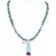 Handmade Certified Authentic Navajo .925 Sterling Silver Natural Turquoise Native American Necklace 390840283355