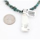 Handmade Certified Authentic Navajo .925 Sterling Silver Natural Turquoise Native American Necklace 390840283355