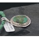 Handmade Certified Authentic Navajo .925 Sterling Silver Natural Turquoise Native American Necklace & Pendant 390643684539