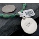 Handmade Certified Authentic Navajo .925 Sterling Silver Natural Turquoise Native American Necklace & Pendant 390643684539