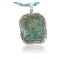 Handmade Certified Authentic Navajo .925 Sterling Silver Natural Turquoise Native American Necklace & Pendant 390664599301