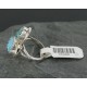 Handmade Certified Authentic Navajo .925 Sterling Silver Natural Turquoise Native American Ring  370957129296