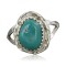 Handmade Certified Authentic Navajo .925 Sterling Silver Natural Turquoise Native American Ring  370958440836