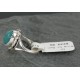 Handmade Certified Authentic Navajo .925 Sterling Silver Natural Turquoise Native American Ring  370958440836