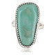 Handmade Certified Authentic Navajo .925 Sterling Silver Natural Turquoise Native American Ring  371014311286