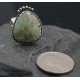 Handmade Certified Authentic Navajo .925 Sterling Silver Natural Turquoise Native American Ring  390684351098
