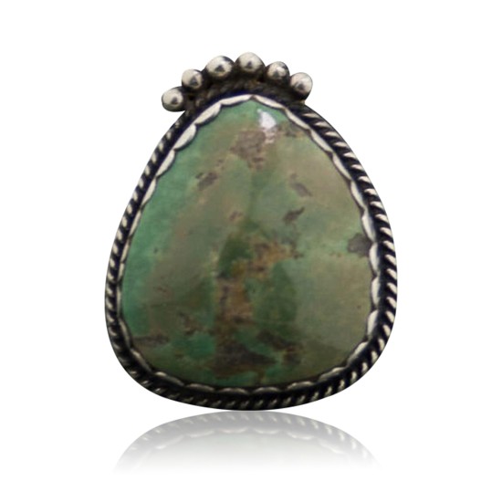 Handmade Certified Authentic Navajo .925 Sterling Silver Natural Turquoise Native American Ring  390684351098