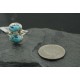 Handmade Certified Authentic Navajo .925 Sterling Silver Natural Turquoise Native American Ring  390735954686