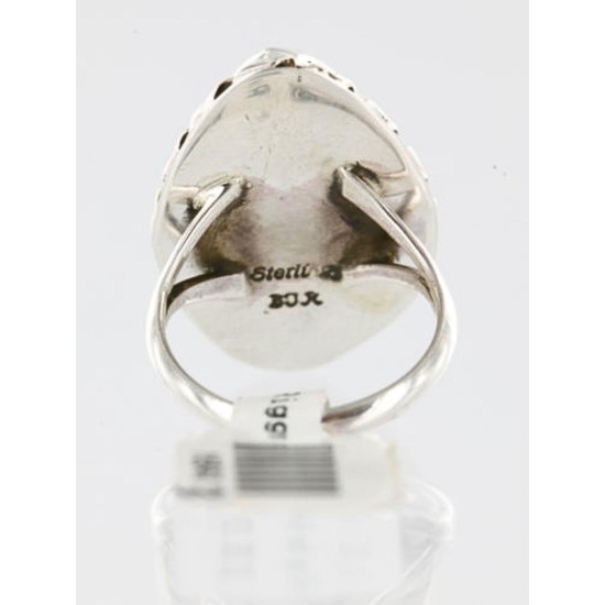 Handmade Certified Authentic Navajo .925 Sterling Silver Natural Turquoise Native American Ring  390751303962
