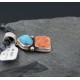 Handmade Certified Authentic Navajo .925 Sterling Silver Natural Turquoise Spiny Oyster Native American Necklace 390592060532