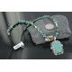 Handmade Certified Authentic Navajo .925 Sterling Silver NaturalONE Mountain Turquoise Native American Necklace 370911843682