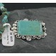 Handmade Certified Authentic Navajo .925 Sterling Silver NaturalONE Mountain Turquoise Native American Necklace 370911843682