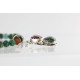 HANDMADE Certified Authentic Navajo .925 Sterling Silver PURPLE Spiny and Turquoise Native American Necklace 371102813002
