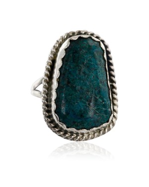 HANDMADE Certified Authentic Navajo .925 Sterling Silver SPIDER WEB Turquoise Native American Ring  371102389204