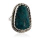 HANDMADE Certified Authentic Navajo .925 Sterling Silver SPIDER WEB Turquoise Native American Ring  371102389204
