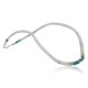 Handmade Certified Authentic Navajo .925 Sterling Silver Spiny Oyster and Turquoise Graduated Heishi Native American Necklace 370915582741