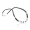 Handmade Certified Authentic Navajo .925 Sterling Silver Spiny Oyster and Turquoise Graduated Heishi Native American Necklace 390687533260