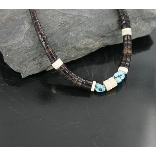 Handmade Certified Authentic Navajo .925 Sterling Silver Spiny Oyster and Turquoise Graduated Heishi Native American Necklace 390718904572 Handmade Certified Authentic Navajo .925 Sterling Silver Spiny Oyster and Turquoise Graduated Heishi Native American Necklace 390718904572