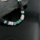 Handmade Certified Authentic Navajo .925 Sterling Silver Spiny Oyster, Turquoise and Graduated Heishi Native American Necklace 390680374969