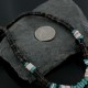 Handmade Certified Authentic Navajo .925 Sterling Silver Spiny Oyster, Turquoise and Graduated Heishi Native American Necklace 390680374969