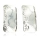 Handmade Certified Authentic Navajo .925 Sterling Silver Stud Native American Earrings 24374