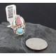 Handmade Certified Authentic Navajo .925 Sterling Silver Turquoise and Jasper Native American Ring  370983640288