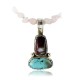 Handmade Certified Authentic Navajo .925 Sterling Silver Turquoise and PURPLE Spiny Oyster Native American Necklace 390851756423