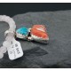 Handmade Certified Authentic Navajo .925 Sterling Silver Turquoise and Spiny Oyster Native American Necklace 370801534296
