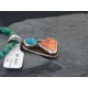 Handmade Certified Authentic Navajo .925 Sterling Silver Turquoise and Spiny Oyster Native American Necklace 390593289491