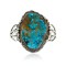 Handmade Certified Authentic Navajo .925 Sterling Silver Turquoise Native American Cuff Bracelet 12674