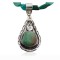 Handmade Certified Authentic Navajo .925 Sterling Silver  Turquoise Native American Necklace 370838744995