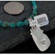 Handmade Certified Authentic Navajo .925 Sterling Silver  Turquoise Native American Necklace 370886492449
