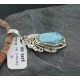 Handmade Certified Authentic Navajo .925 Sterling Silver Turquoise Native American Necklace 370909739841