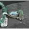 Handmade Certified Authentic Navajo .925 Sterling Silver Turquoise Native American Necklace 370910255564
