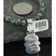 Handmade Certified Authentic Navajo .925 Sterling Silver Turquoise Native American Necklace 370910273613