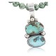 Handmade Certified Authentic Navajo .925 Sterling Silver Turquoise Native American Necklace 370910273613
