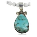 Handmade Certified Authentic Navajo .925 Sterling Silver Turquoise Native American Necklace 370915496101