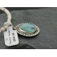 Handmade Certified Authentic Navajo .925 Sterling Silver Turquoise Native American Necklace 370970386601